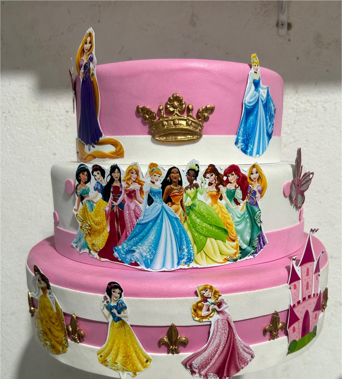 Bolofake As Princesas  - N&M-pegue e monte