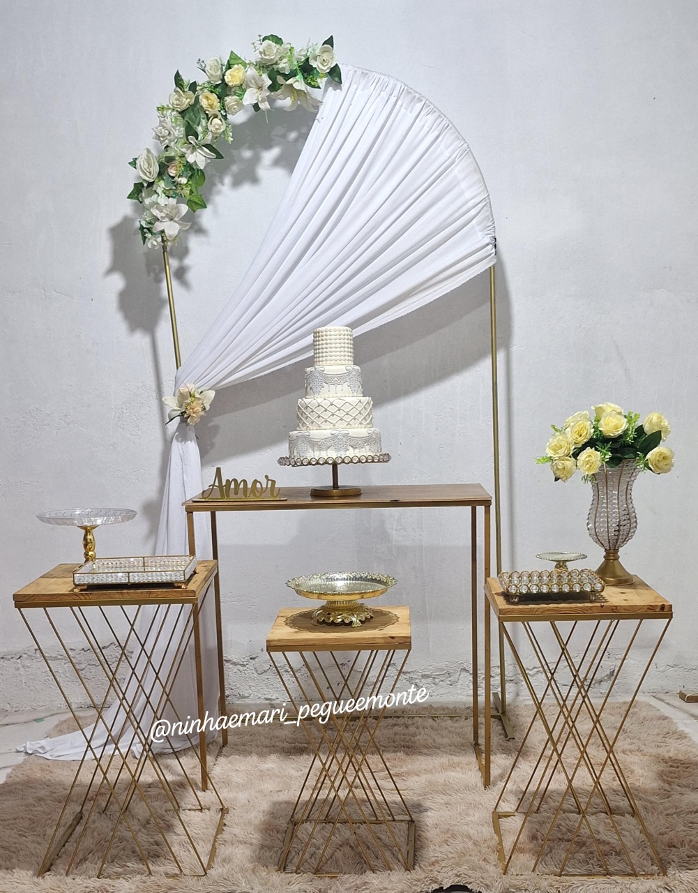 Kit Composição Casamento 5 - N&M-pegue e monte