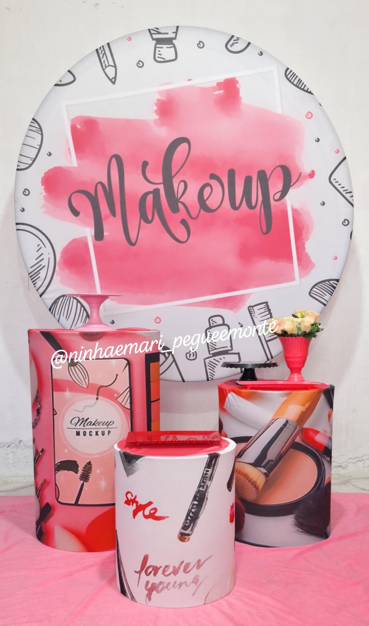 Kit Prata Makeup - N&M-pegue e monte