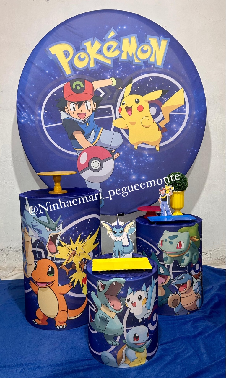 Kit Prata Pokémon 1 - N&M-pegue e monte