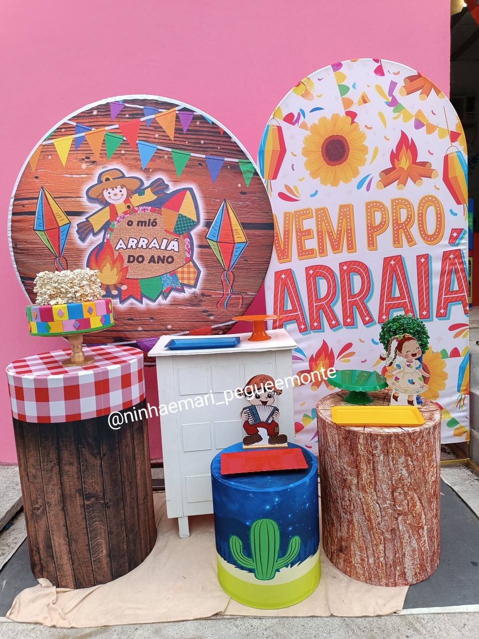 Kit Diamante Festa Junina - N&M-pegue e monte