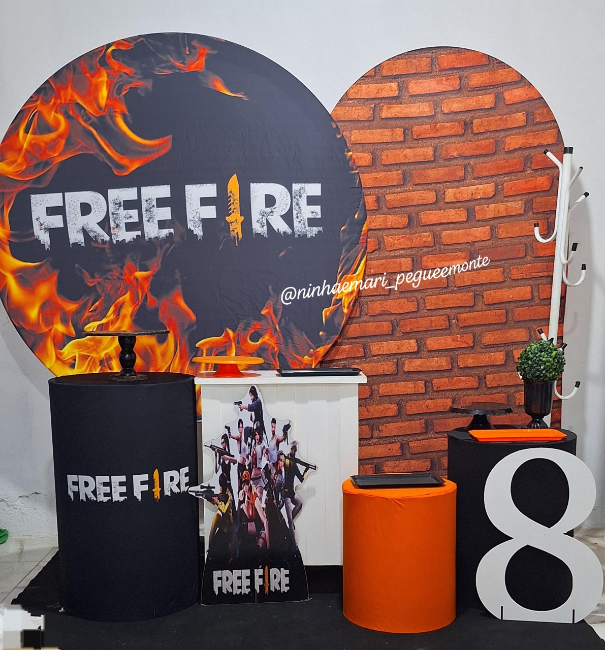 Kit Diamante Free Fire  - N&M-pegue e monte
