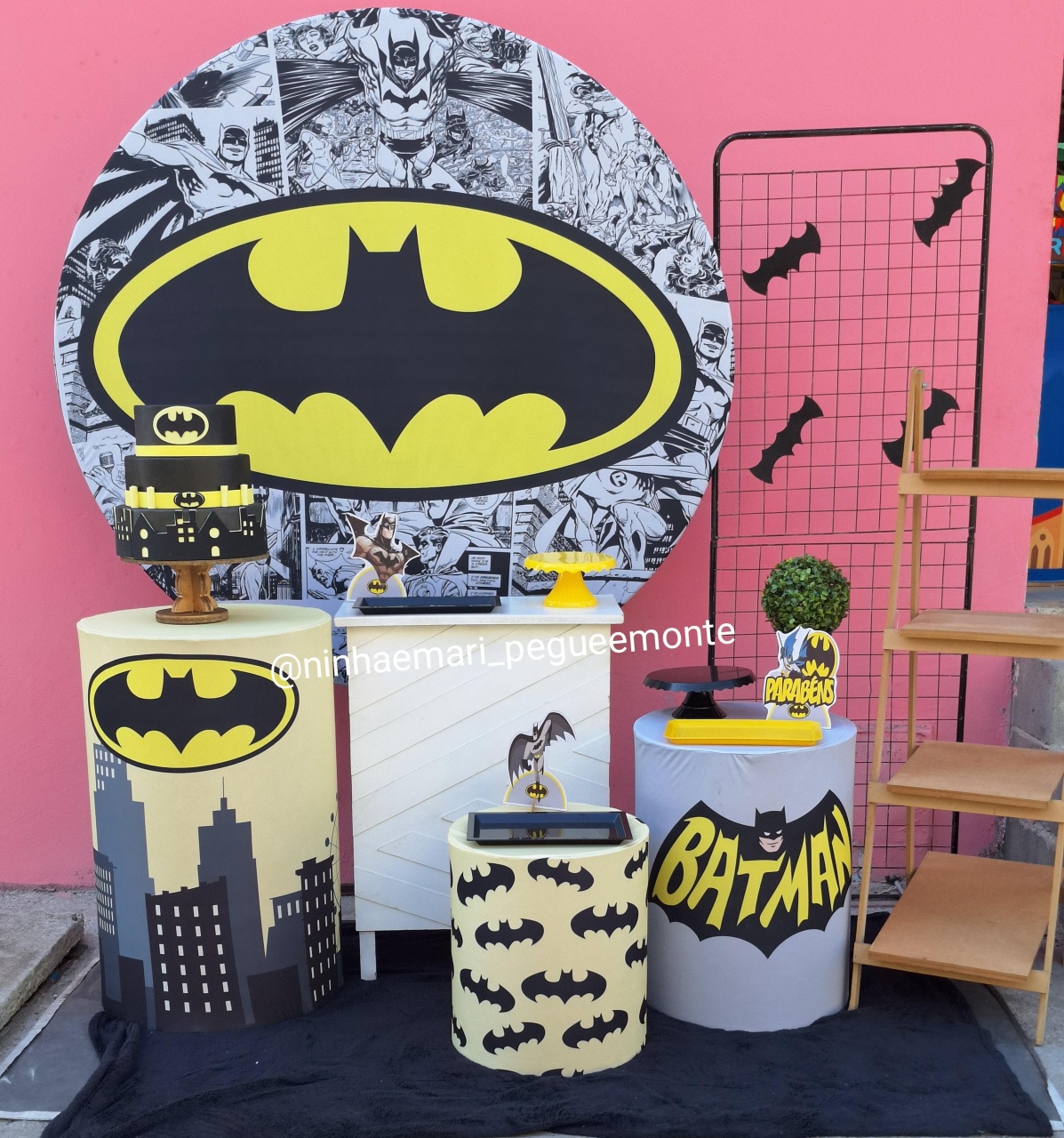 Kit Diamante Batman - N&M-pegue e monte