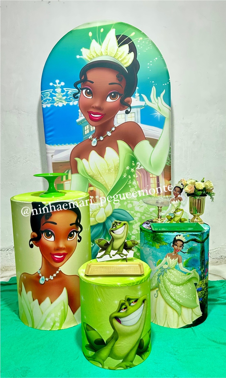 Kit Luxo Princesa Tiana - N&M-pegue e monte