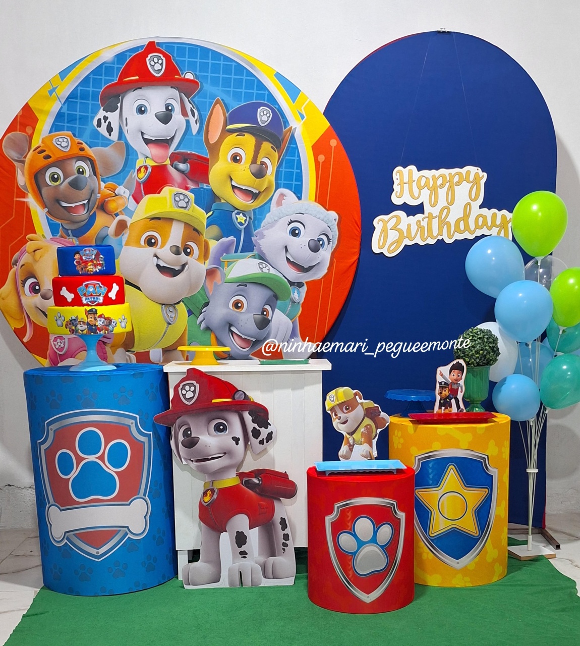 Kit Diamante Patrulha Canina - N&M-pegue e monte