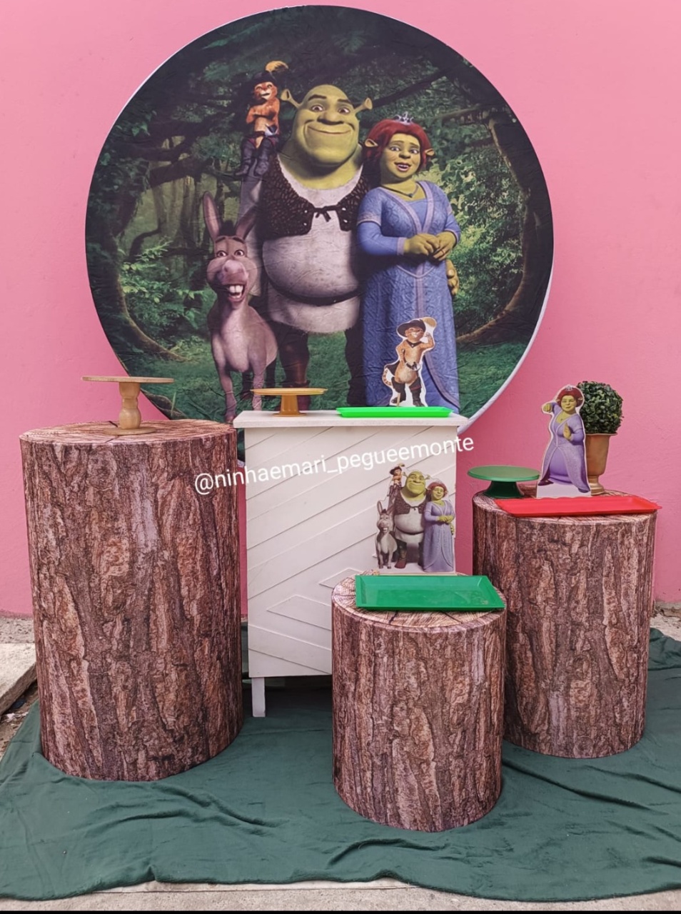 Kit Ouro Sherek  - N&M-pegue e monte