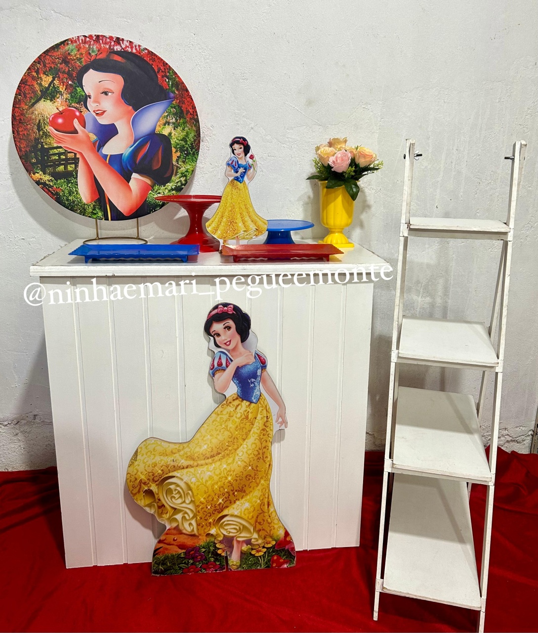Kit Mesa Branca de Neve - N&M-pegue e monte