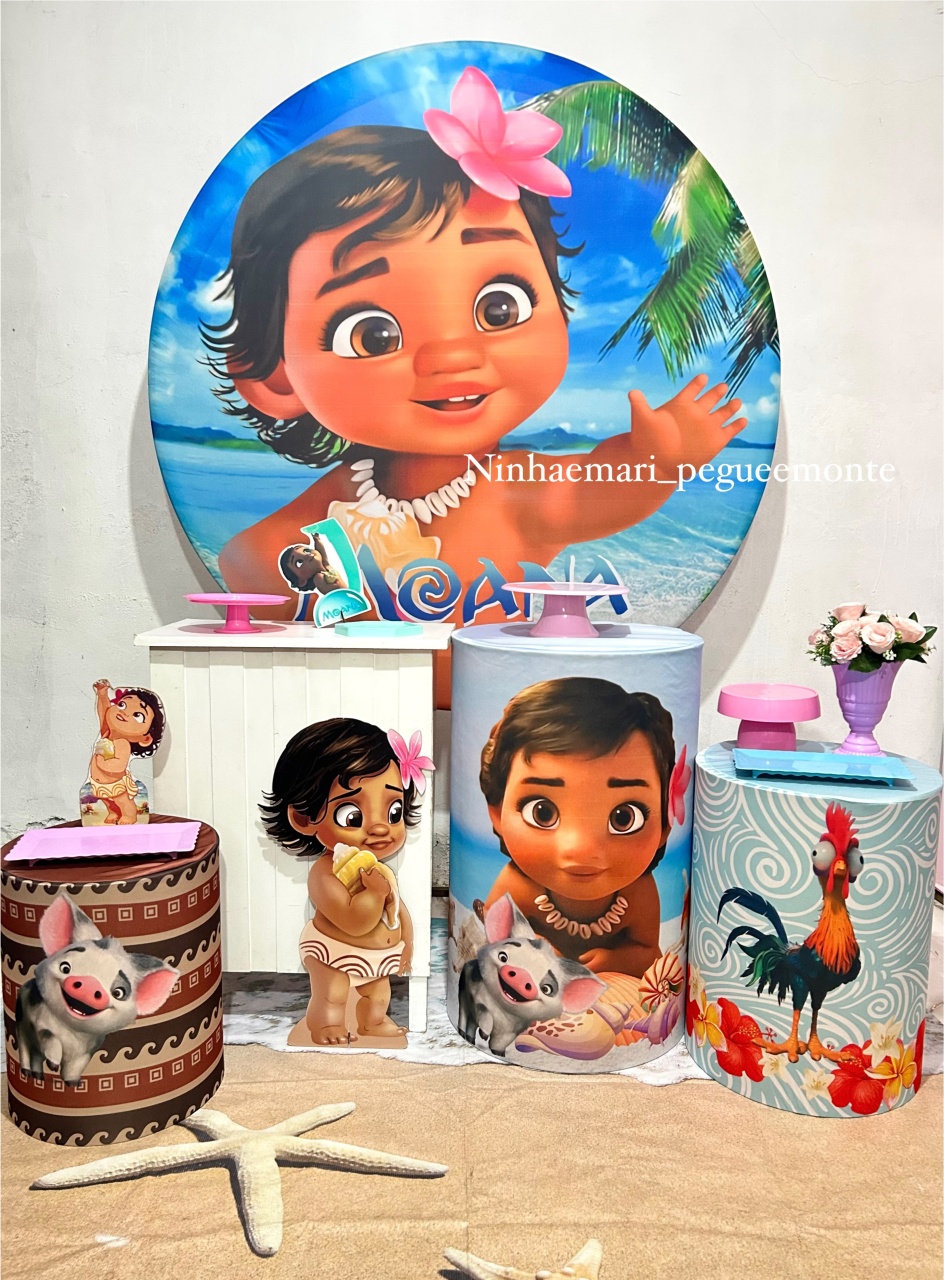 Kit Ouro Moana Baby 2 - N&M-pegue e monte