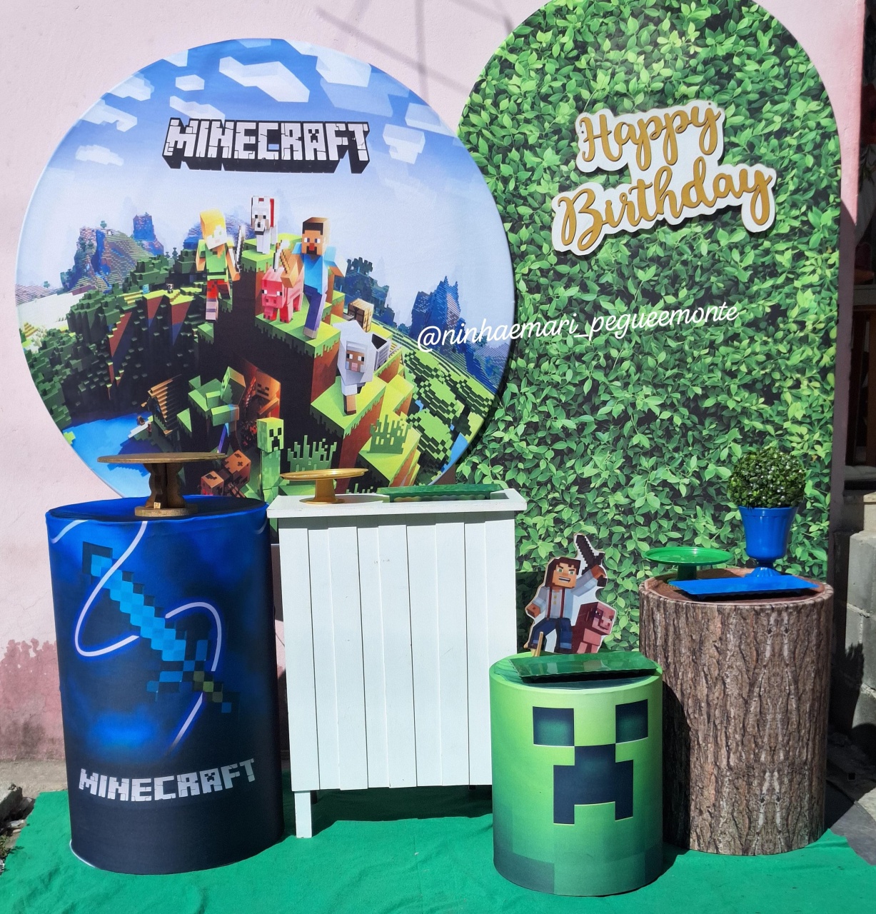 Kit Diamante Minecreft - N&M-pegue e monte