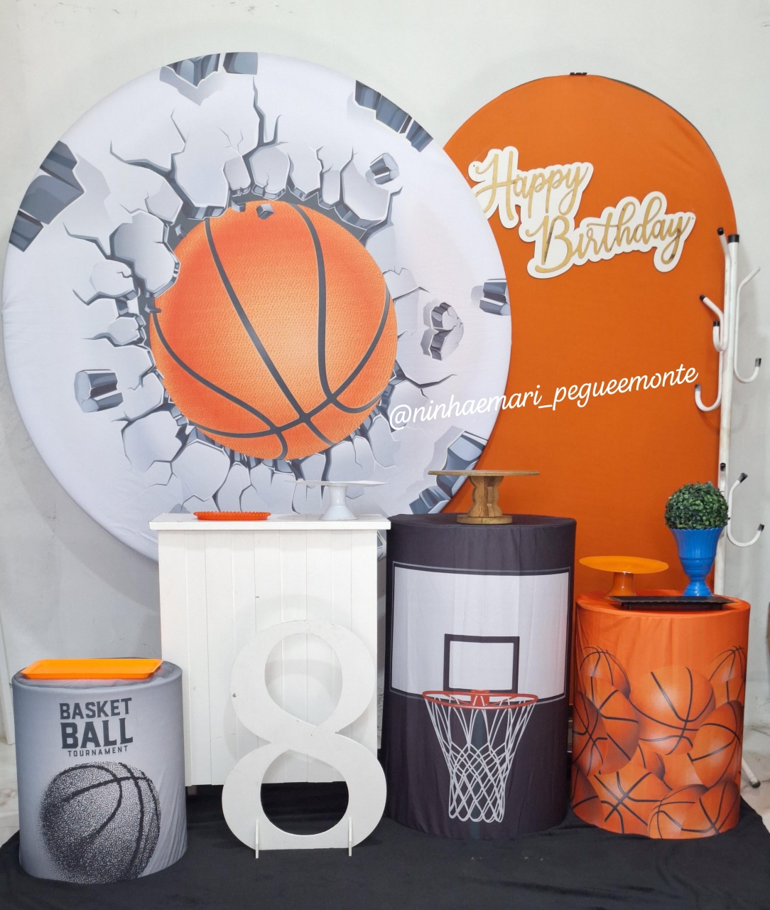 Kit Diamante Basket Ball - N&M-pegue e monte
