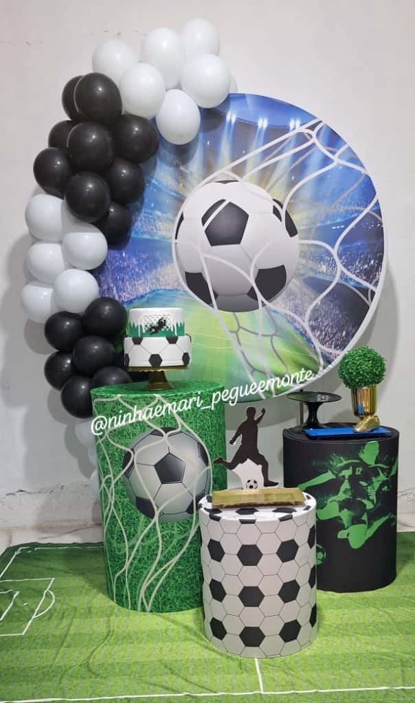 Kit Prata Futebol  - N&M-pegue e monte