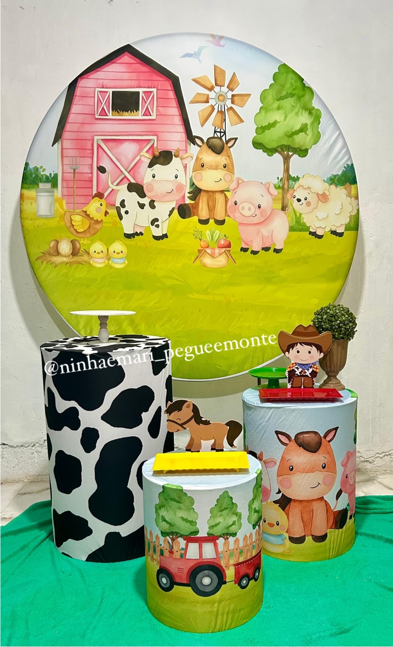 Kit Prata Fazendinha 3 - N&M-pegue e monte