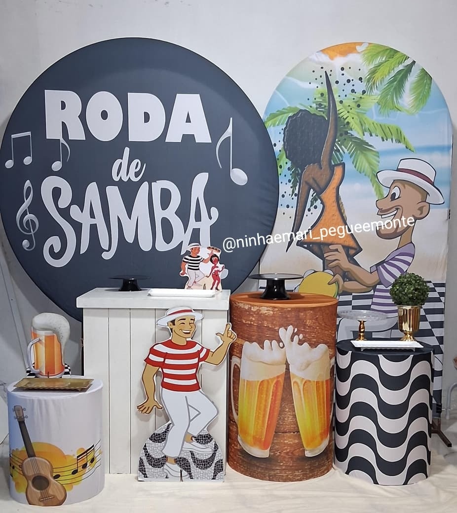 Kit Diamante Roda de Samba - N&M-pegue e monte