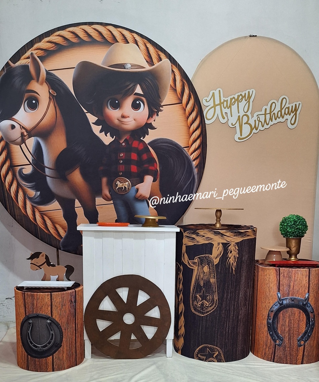 Kit Diamante Cawboy    - N&M-pegue e monte