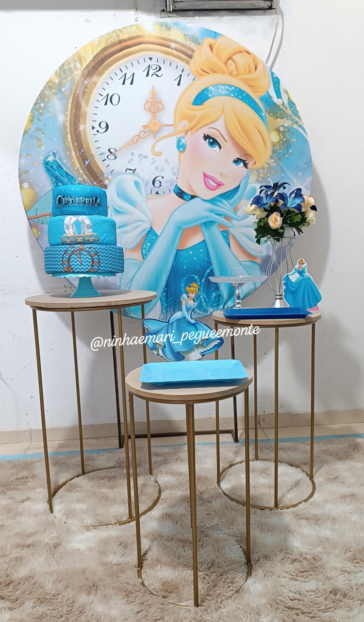 Kit Luxo Cinderela  - N&M-pegue e monte