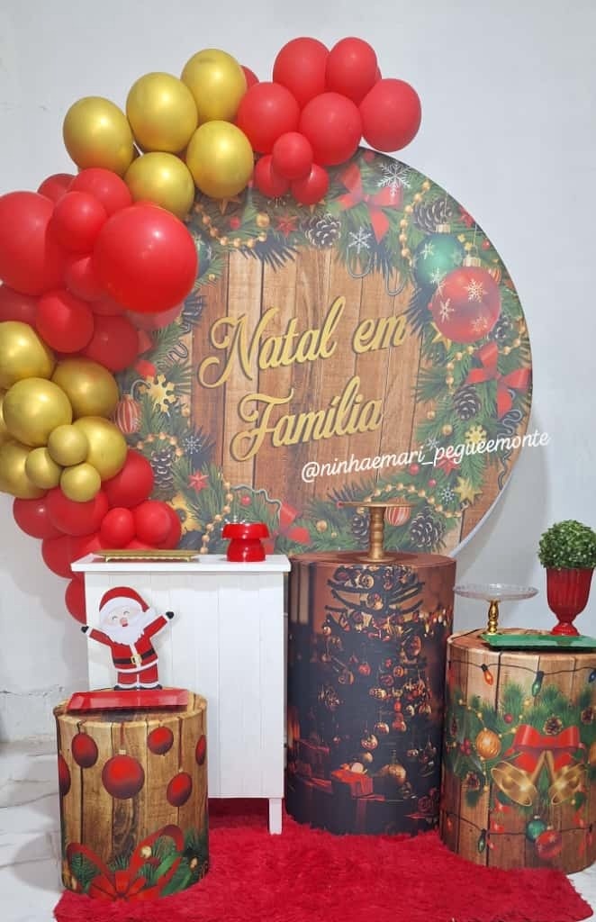 Kit Ouro Natal Em Família  - N&M-pegue e monte