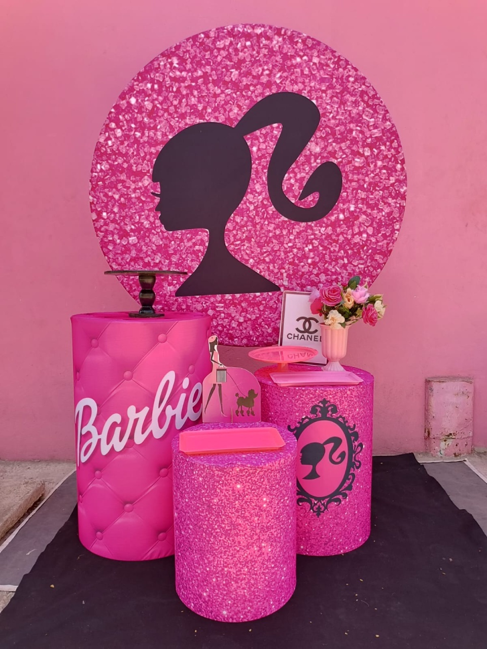 Kit Prata Barbie Simbolo - N&M-pegue e monte