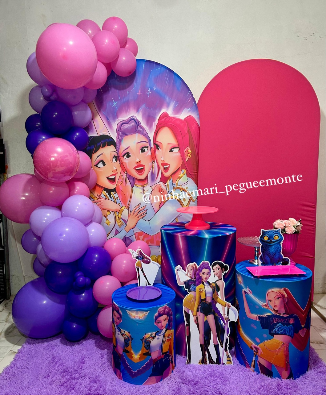 Kit Composição Guerreiras K-Pop 1 - N&M-pegue e monte