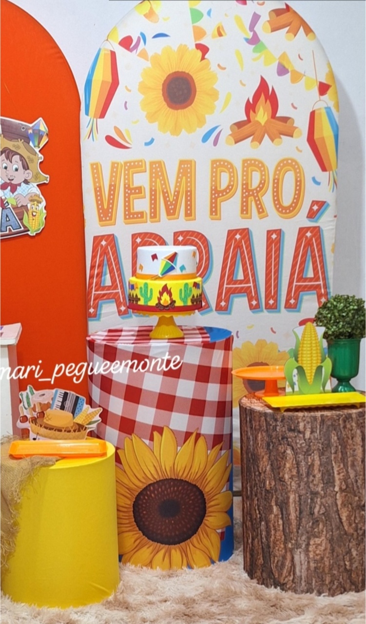 Kit Luxo Festa Junina - N&M-pegue e monte