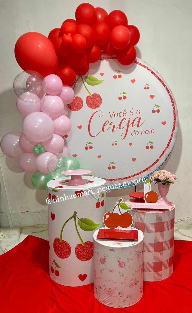 Kit Prata Cereja 1 - N&M-pegue e monte