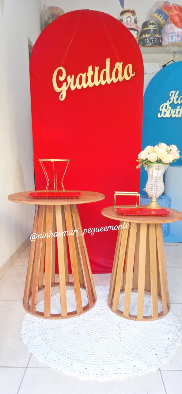 Kit Platina Vermelho  - N&M-pegue e monte