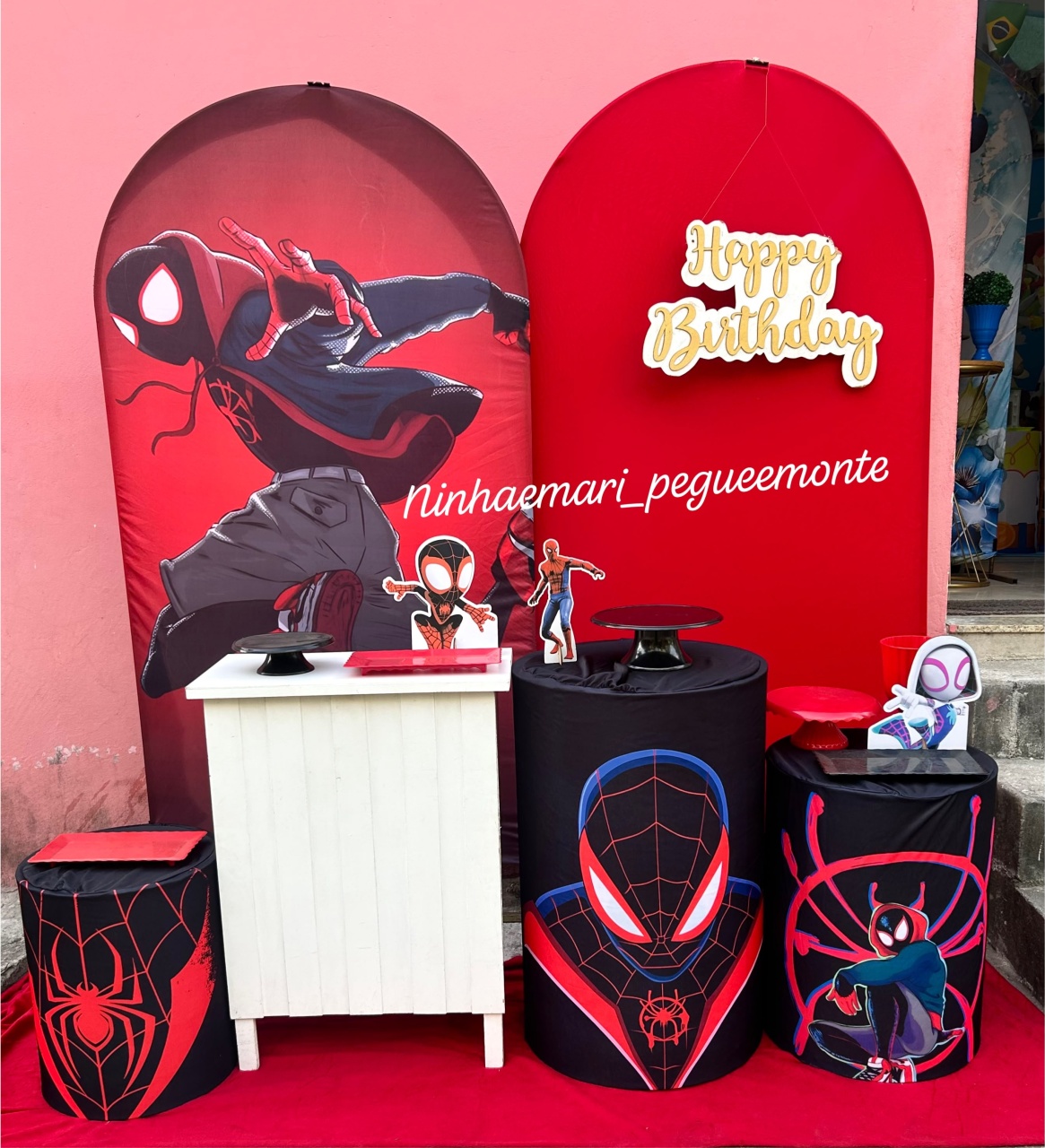 Kit Composição Homen Aranha - N&M-pegue e monte