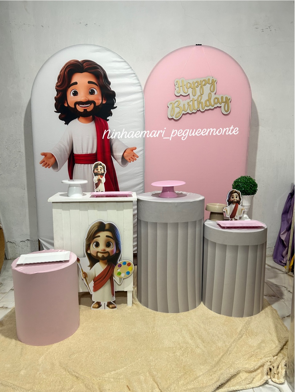 Kit Composição Jesus 1 - N&M-pegue e monte