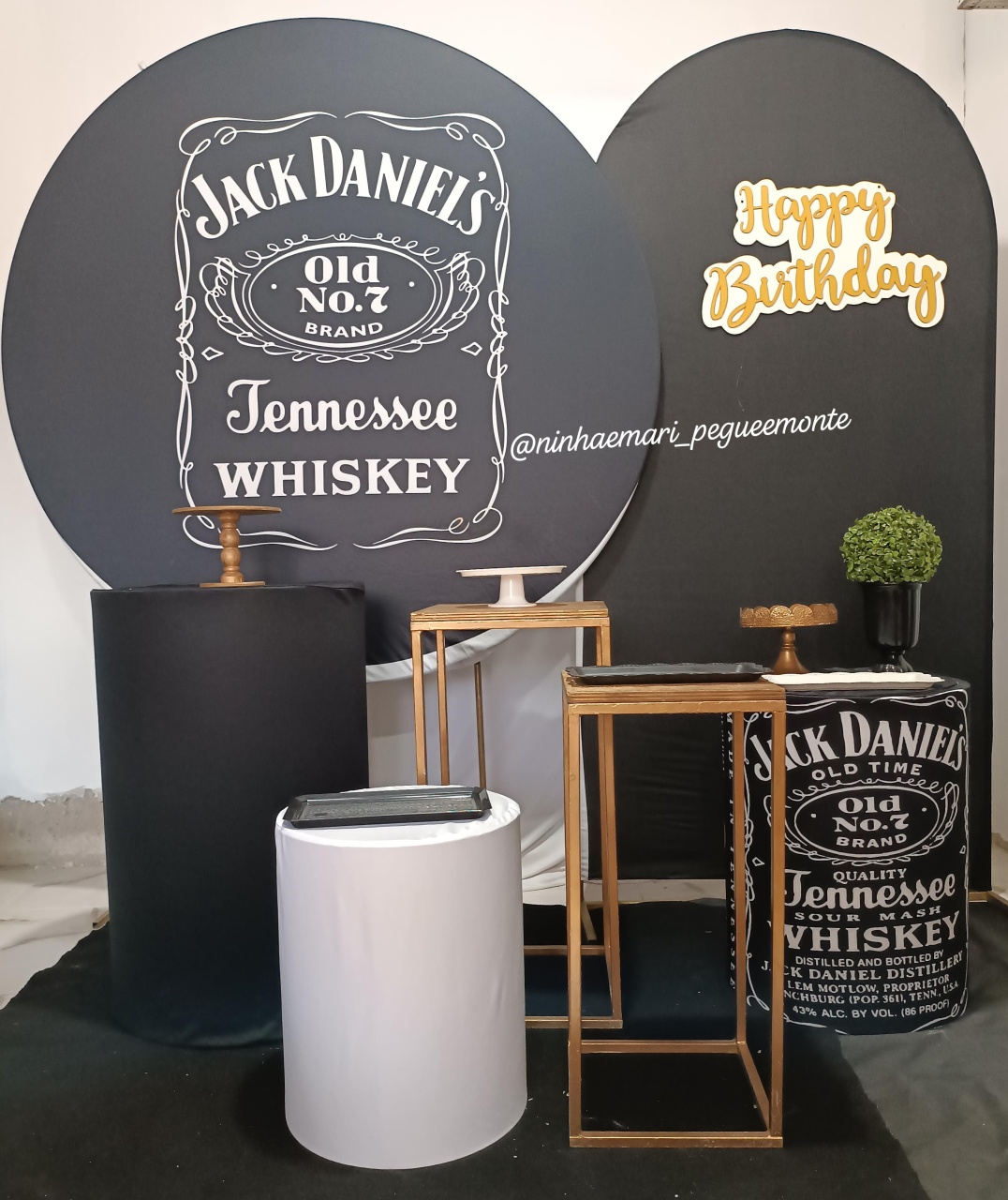 Kit Diamante Jack Daniels  - N&M-pegue e monte
