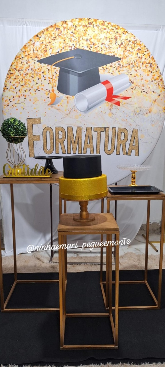 Kit Luxo Formatura 3 - N&M-pegue e monte