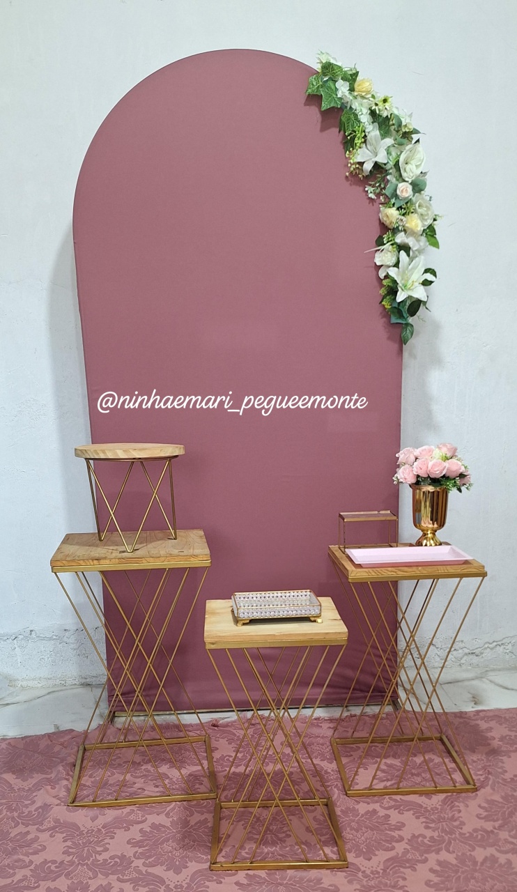 Kit Luxo Rose 1 - N&M-pegue e monte
