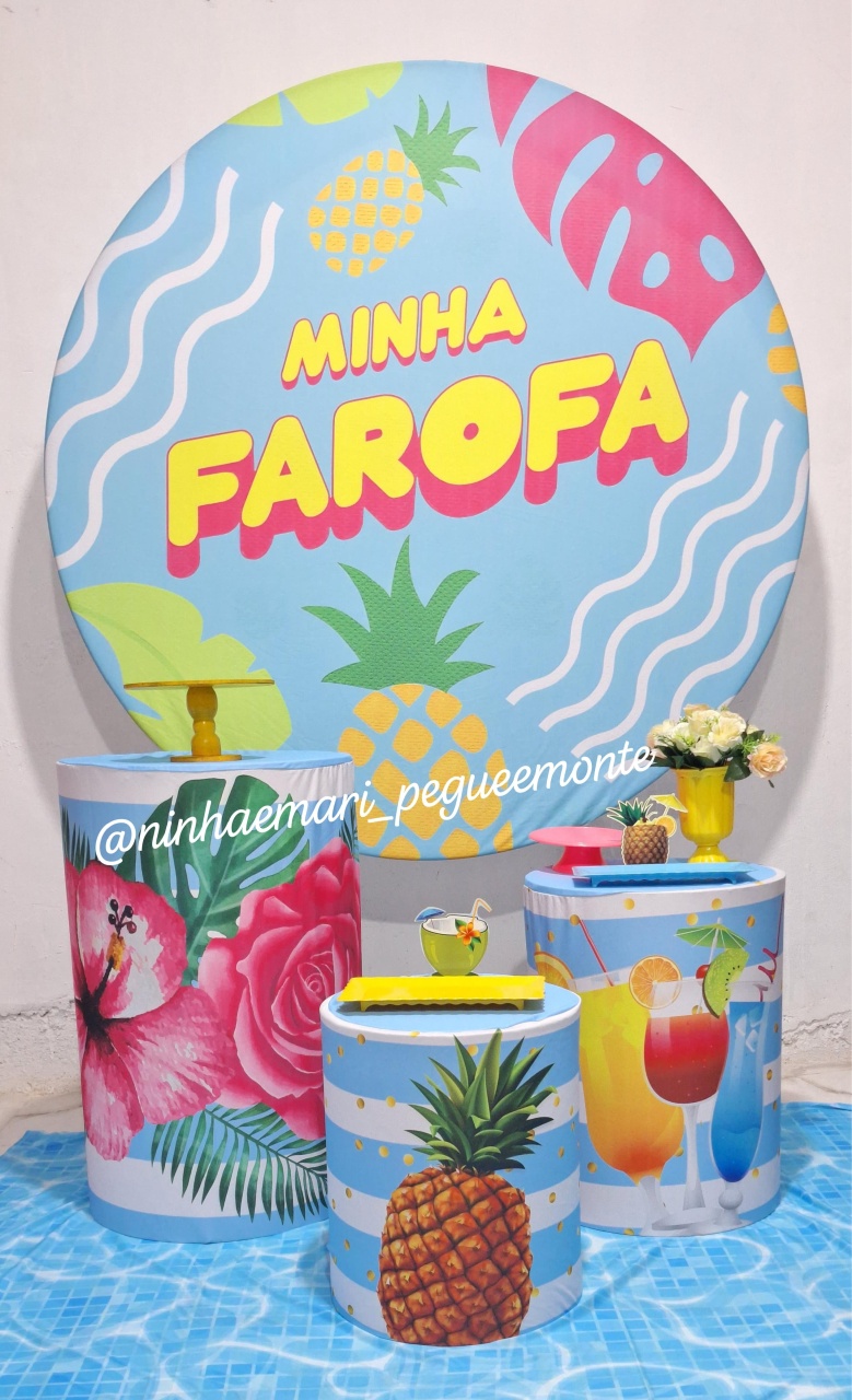 Kit Prata Minha Farofa - N&M-pegue e monte