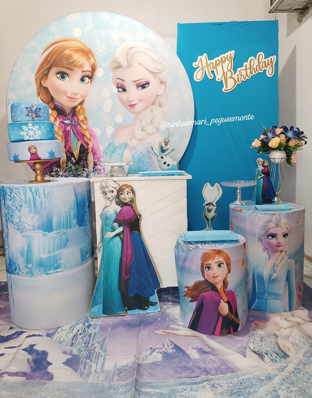 Kit Diamante Frozen  - N&M-pegue e monte