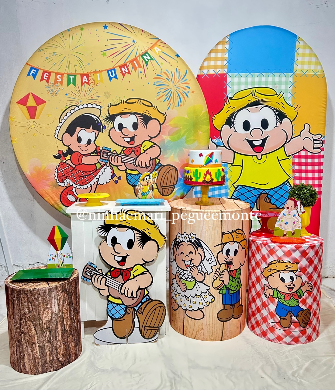 Kit Diamante Festa Junina - N&M-pegue e monte