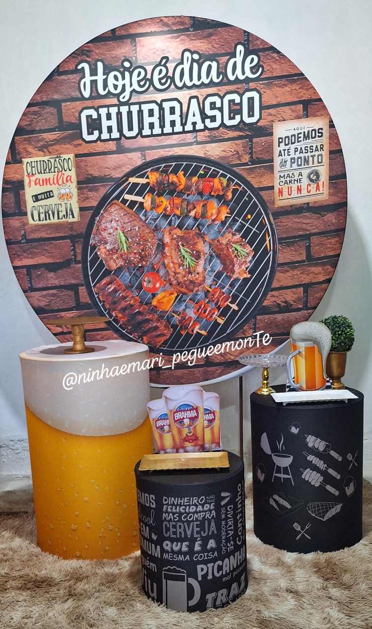 Kit Prata Churrasco  - N&M-pegue e monte