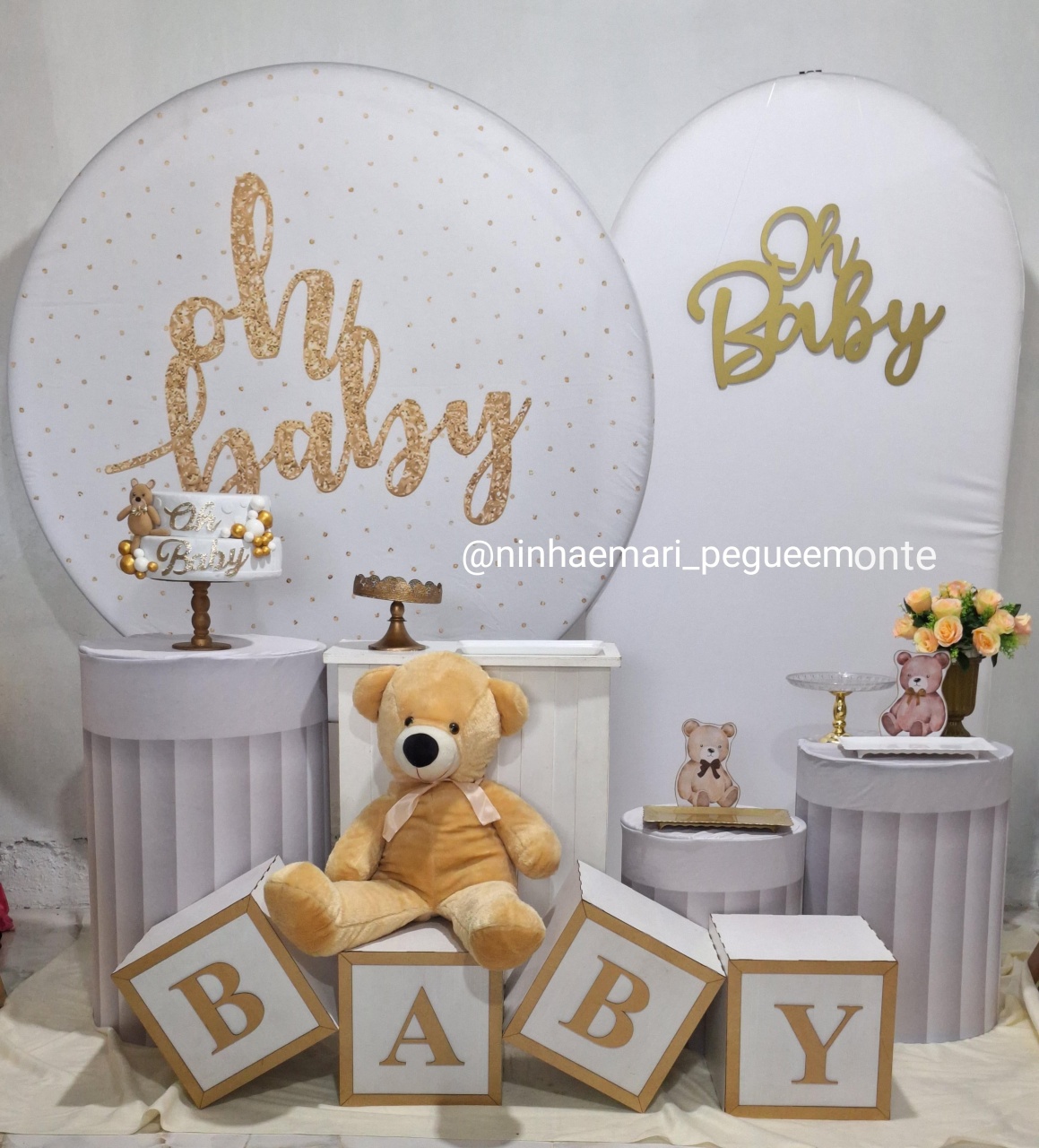 Kit Diamante Oh Baby - N&M-pegue e monte