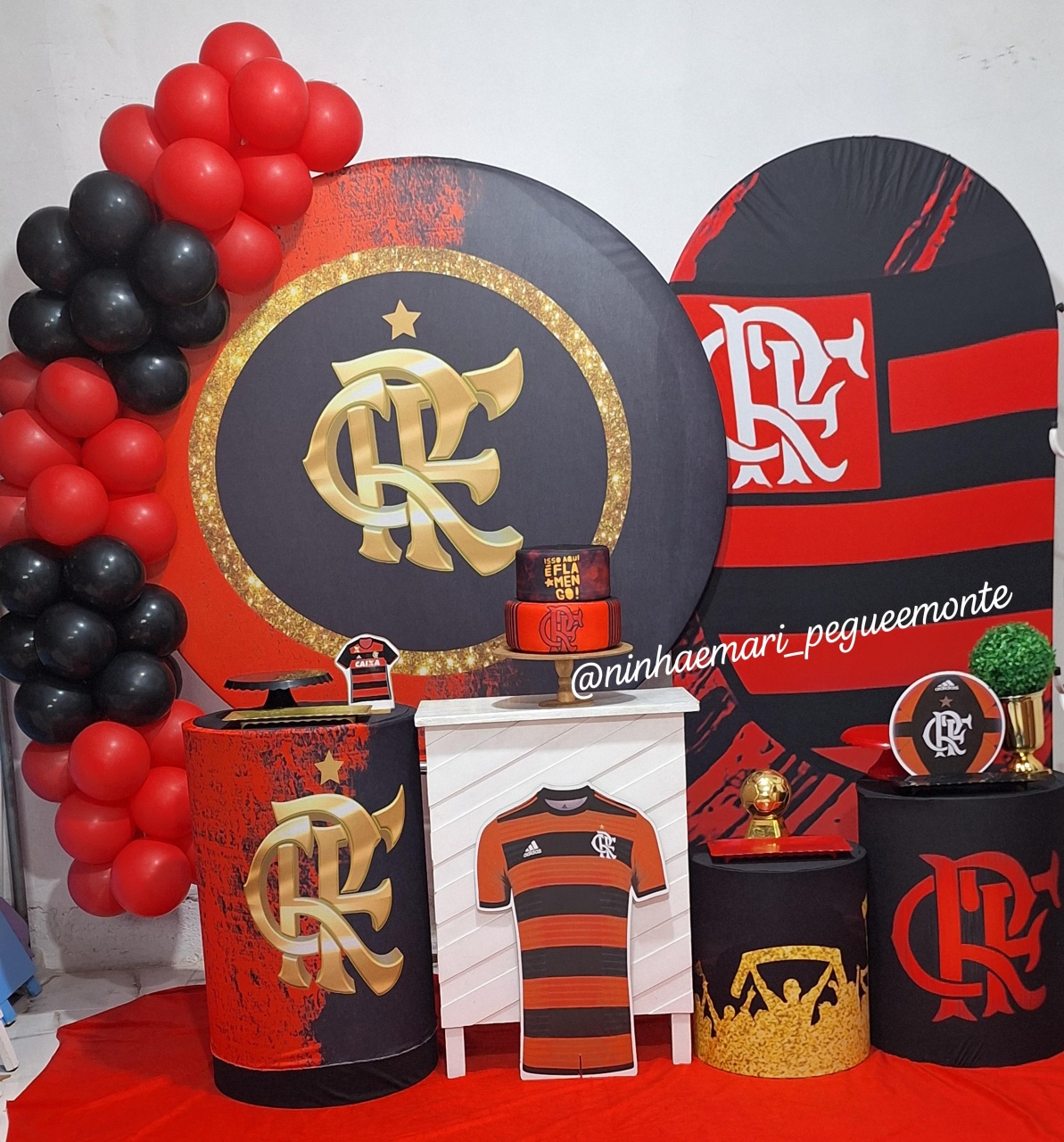 Kit Diamante Flamengo 8   - N&M-pegue e monte