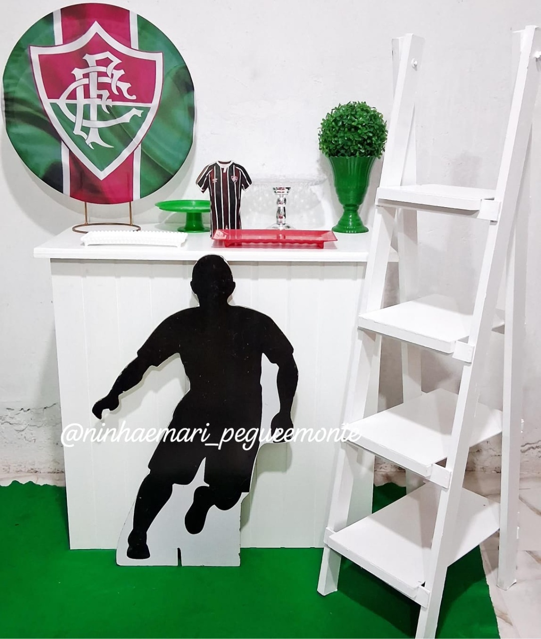 Kit Mesa Acessórios Fluminense  - N&M-pegue e monte