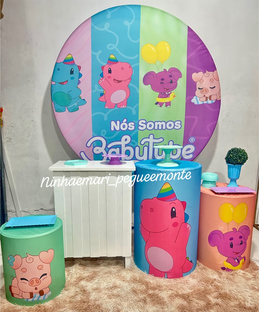 Kit Ouro Babytube - N&M-pegue e monte