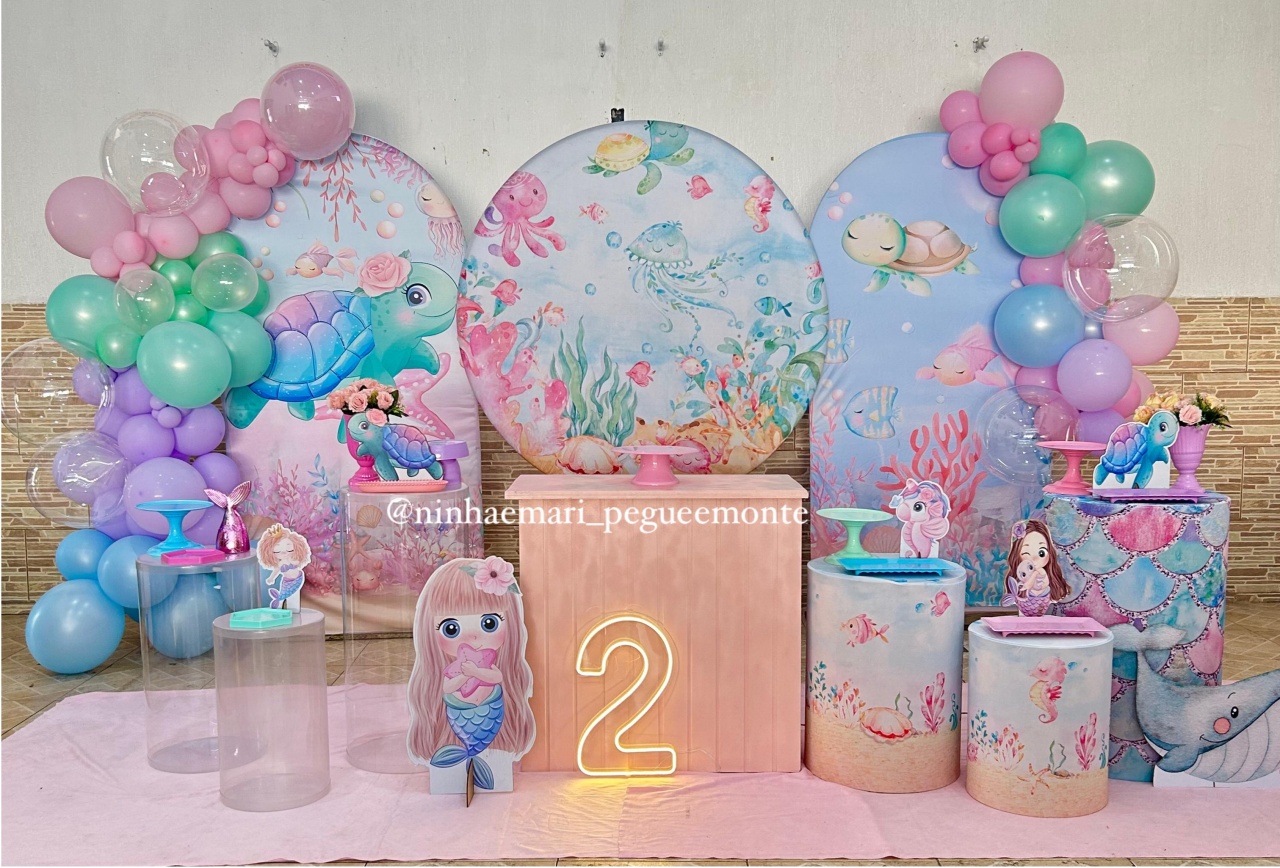 Decoração Fundo Do Mar 1 - N&M-pegue e monte