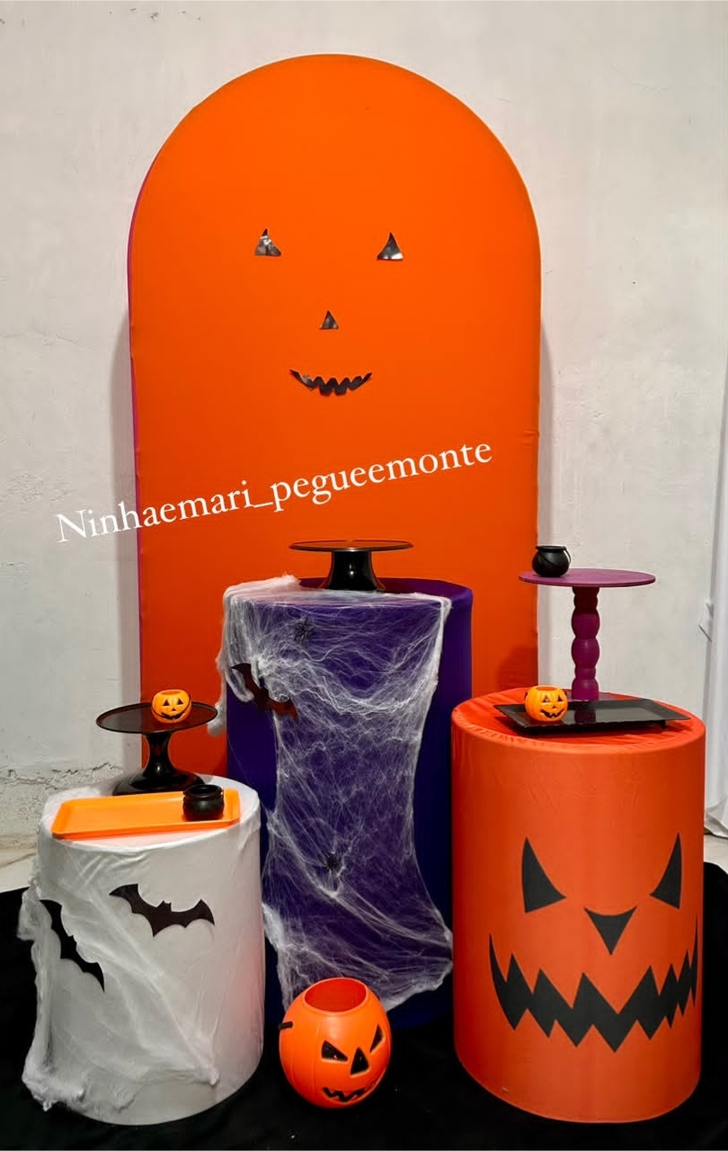 Kit Luxo Halloween - N&M-pegue e monte