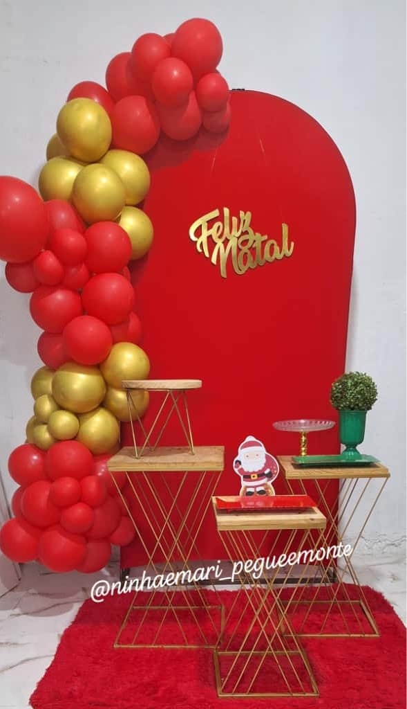 Kit Luxo Feliz Natal 1 - N&M-pegue e monte