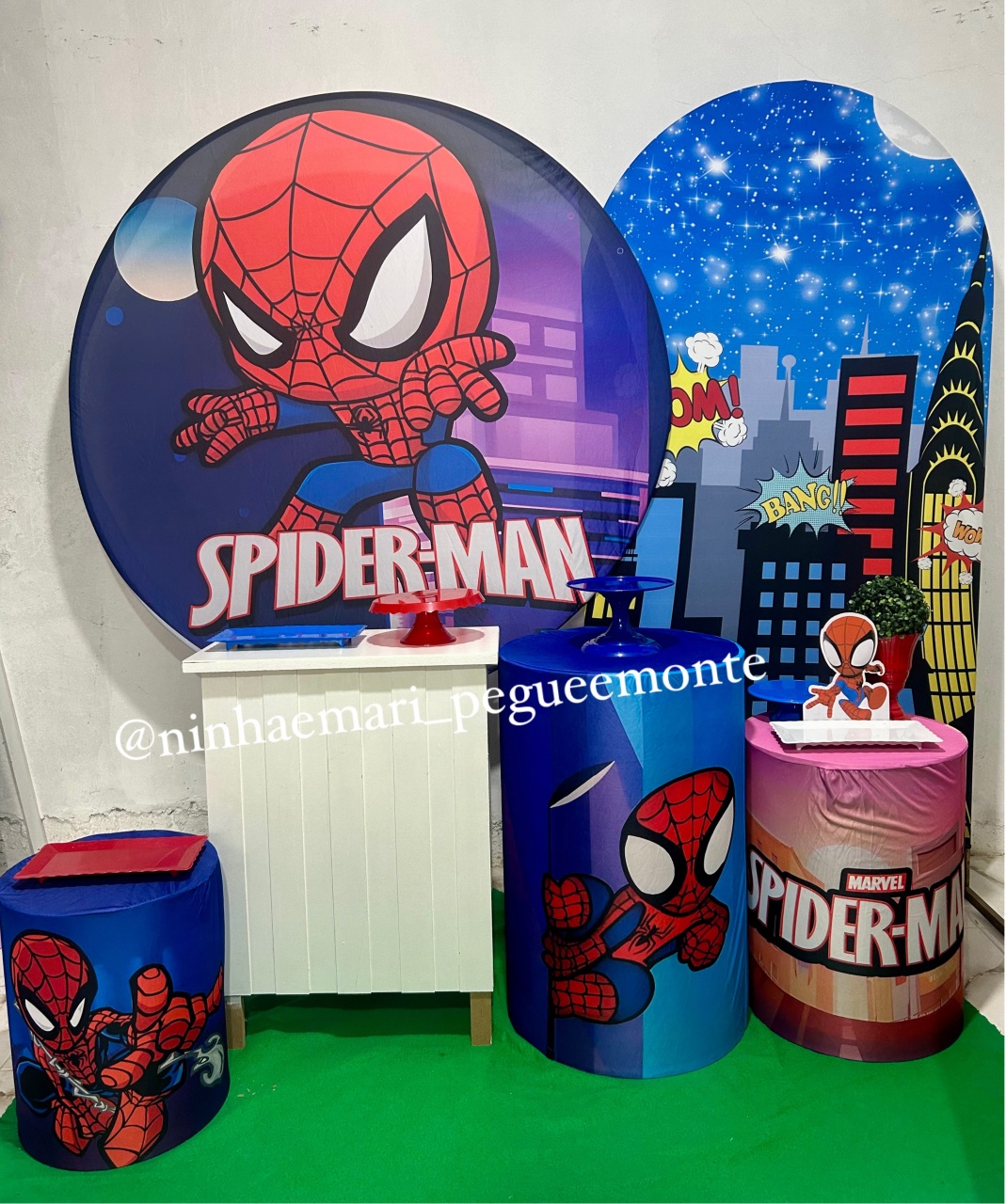 Kit Diamante Homem Aranha 4 - N&M-pegue e monte