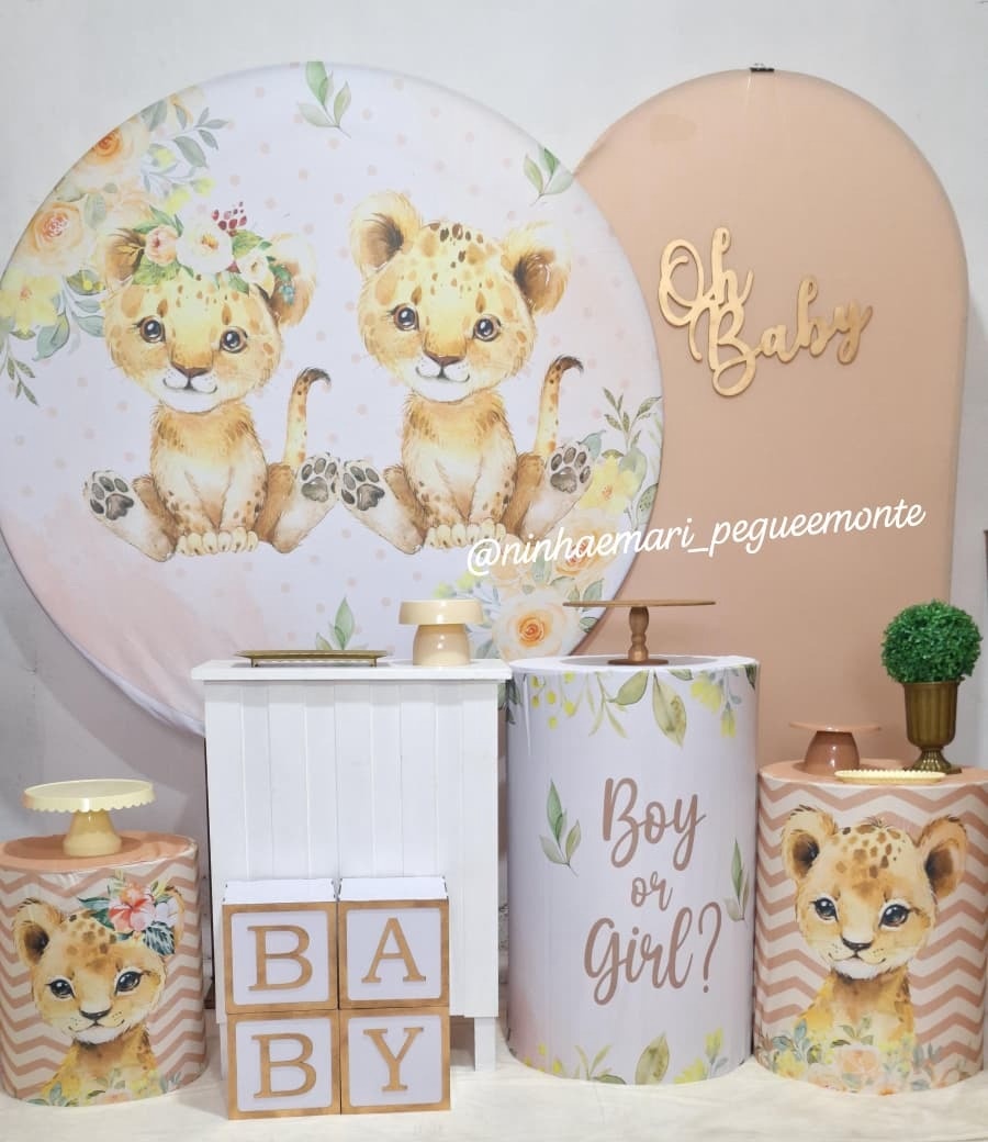 Kit Diamante Chá Revelação  - N&M-pegue e monte