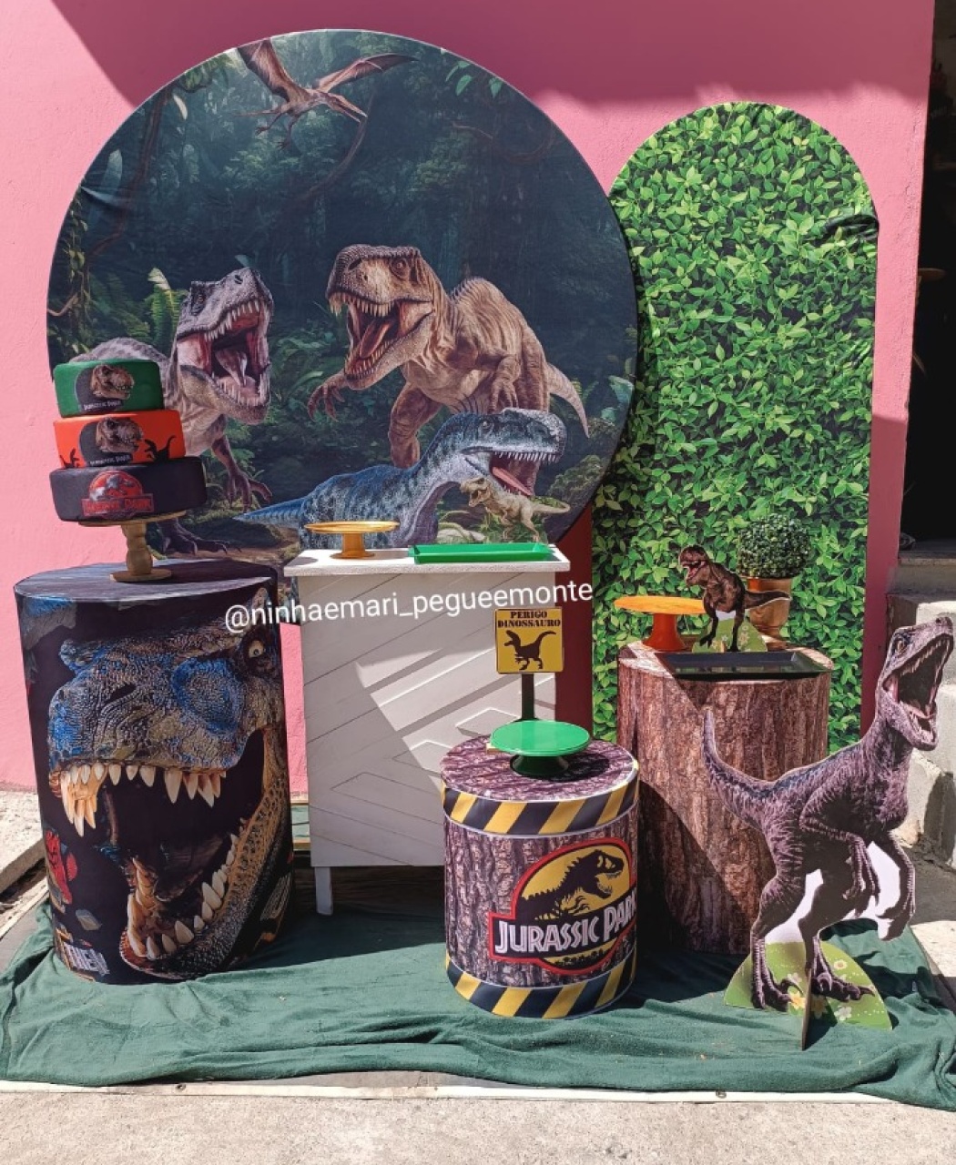 Kit Diamante Dinossauro - N&M-pegue e monte