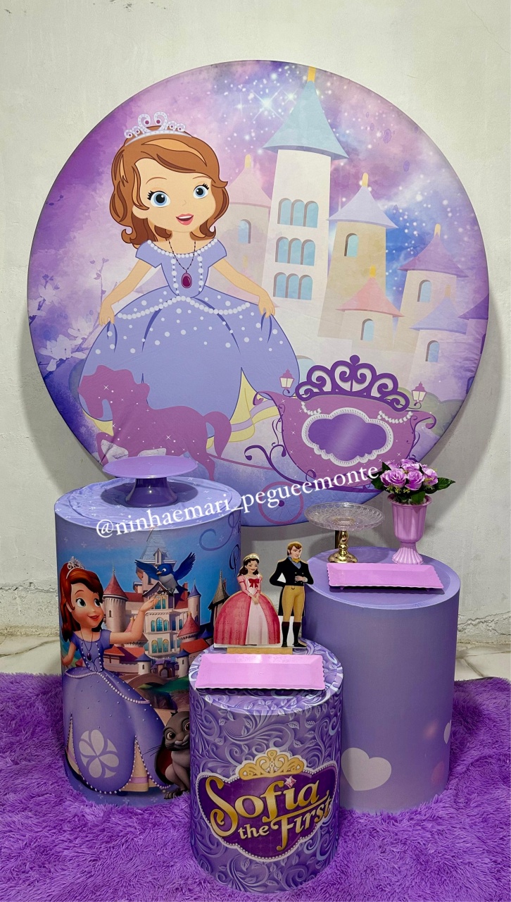 Kit Prata Princesa Sofia 1 - N&M-pegue e monte