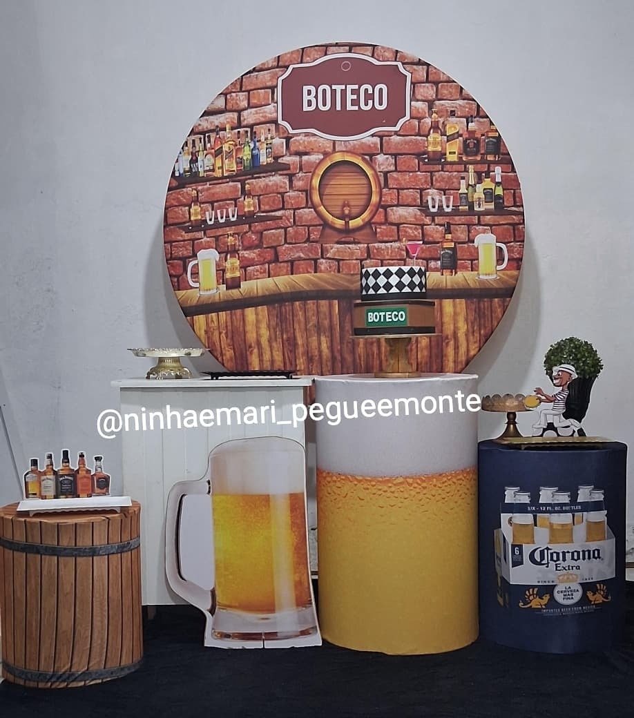Kit Ouro Boteco 1 - N&M-pegue e monte
