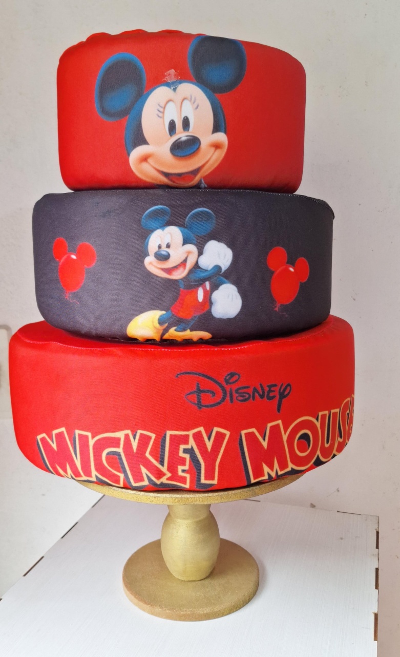 Bolofake Mickey - N&M-pegue e monte
