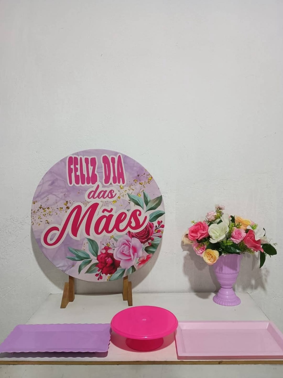 Kit Mesa Dia das Mães  - N&M-pegue e monte