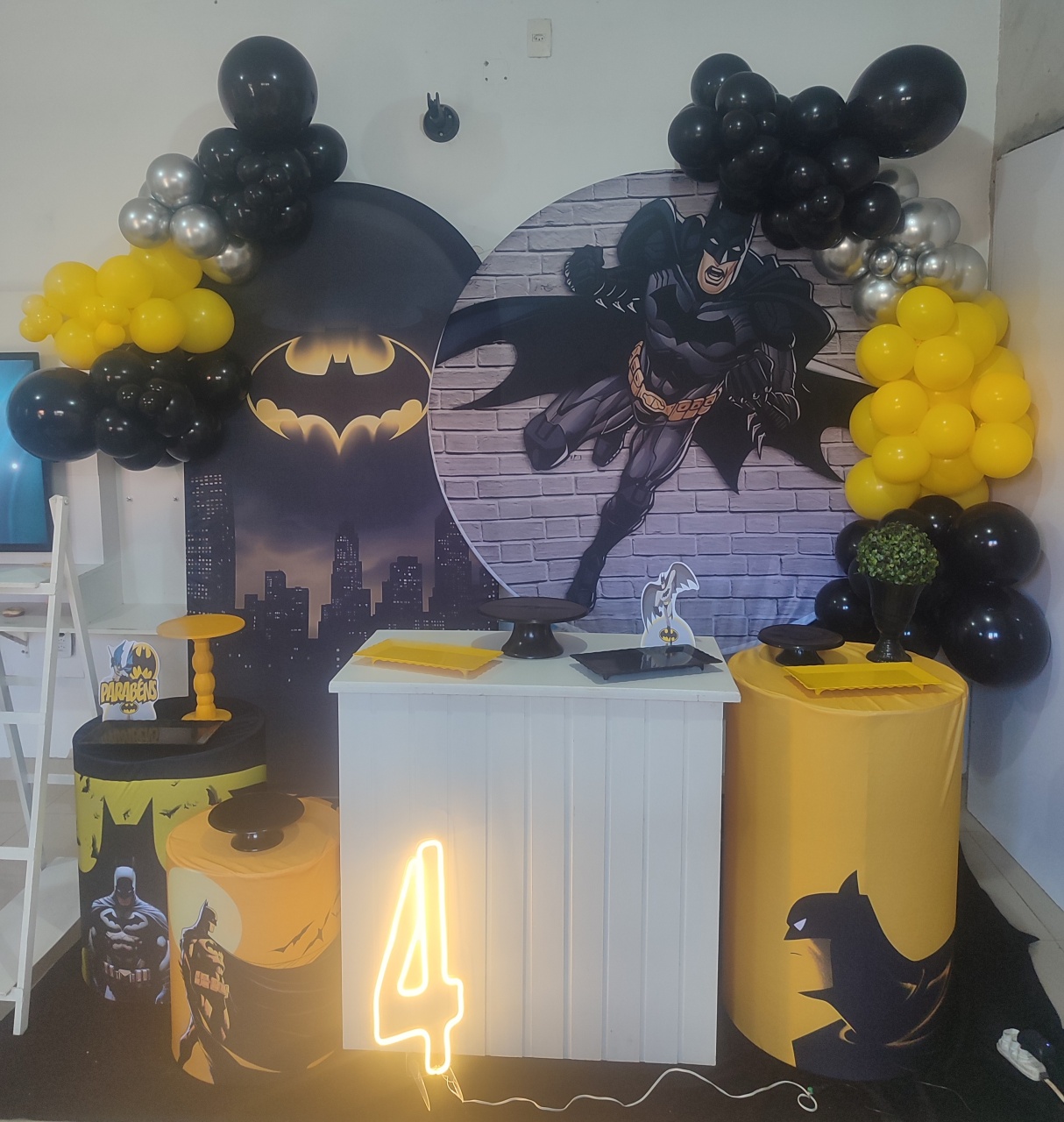 Decoração Batman  - N&M-pegue e monte