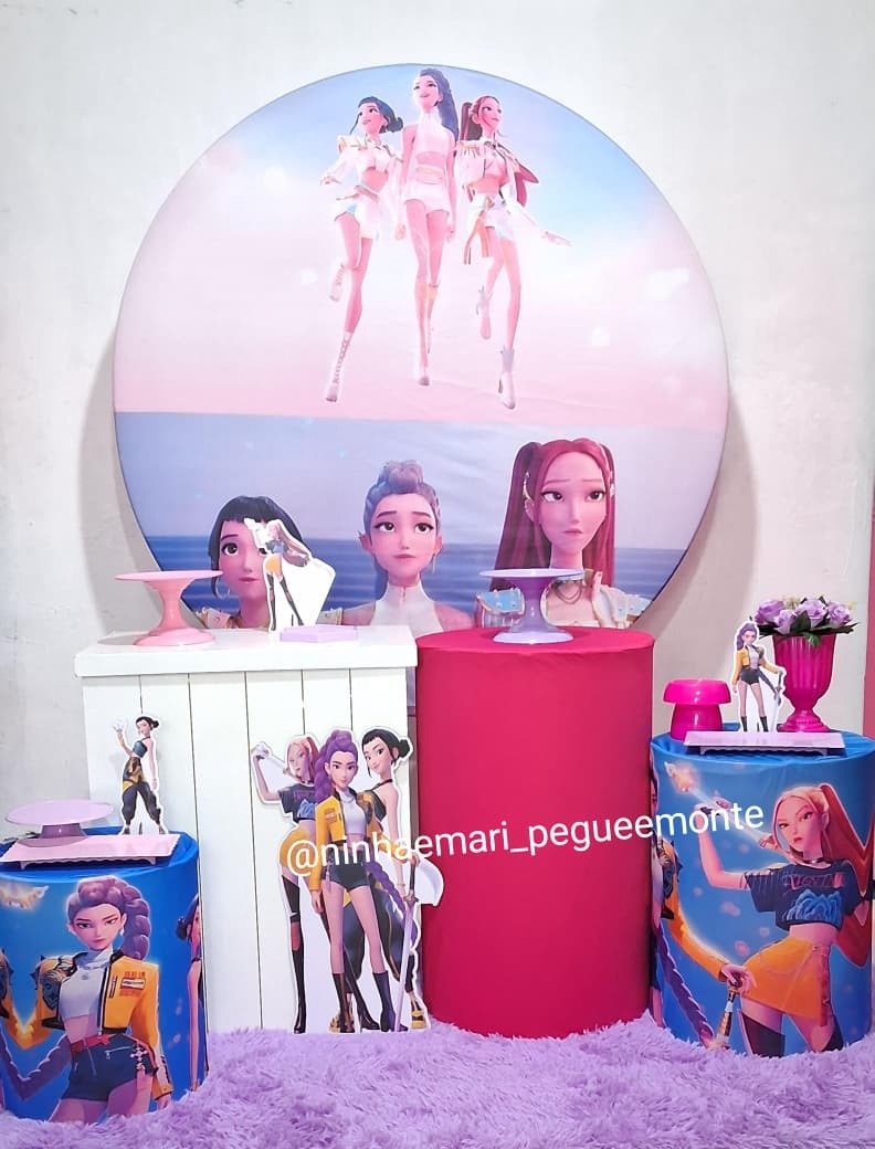 Kit Ouro Guerreiras K-Pop - N&M-pegue e monte